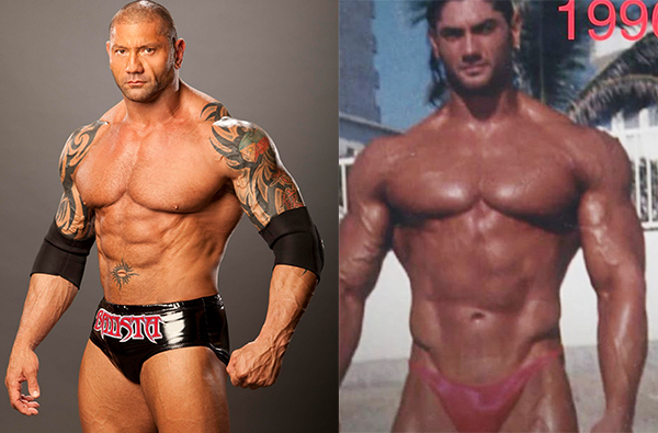 從少年粗到中年！前WWE巨星Batista秀30年來身材變化，網友：原來他以前這麼精壯？