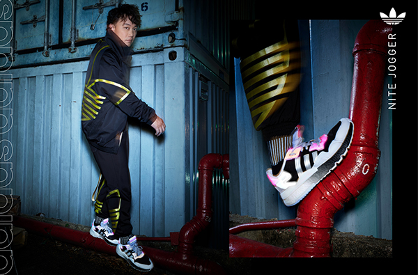 adidas Originals夜行王者Nite Jogger  聯手陳奕迅與Angelababy主宰黑夜！