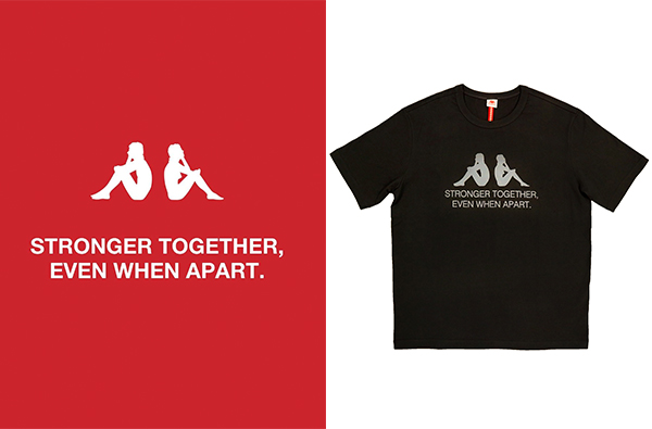呼籲各界重視社交距離！Kappa暫改50年經典Logo推限量T-Shirt