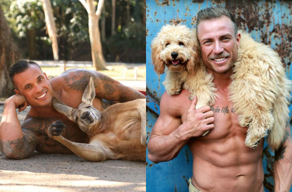 澳洲消防猛男2021月曆開賣！顏值、身材配萌犬，女生表示：先訂個5本！