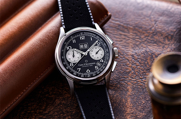 寶齊萊黑白熊貓年曆計時腕錶，再現五十年代領跑傳奇