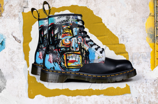 Basquiat神級塗鴉再度化身 Dr. Martens完美外衣 經典馬汀靴延續不朽的街頭文化傳奇！