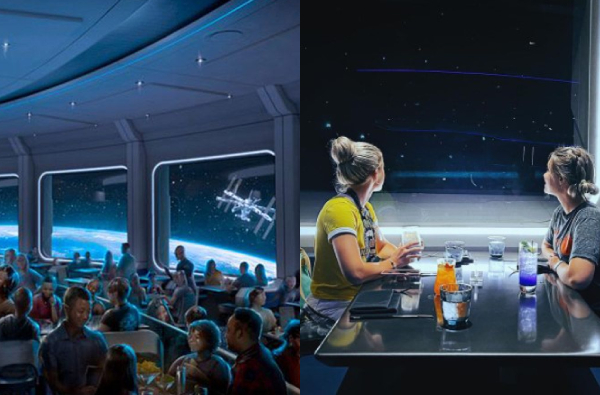 全球首間太空餐廳在哪？迪士尼「Space 220」餐廳，邊吃邊俯瞰地球超酷！