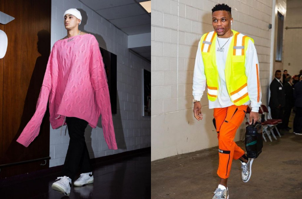 Kyle Kuzma穿粉紅壽衣？盤點NBA球員的前衛服裝，Lebron跟Westrbrook是要穿去哪？