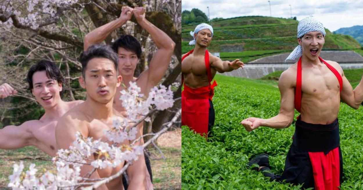 健身自拍可以這樣！學習日本「肌肉紳士集團」猛男惡搞照！