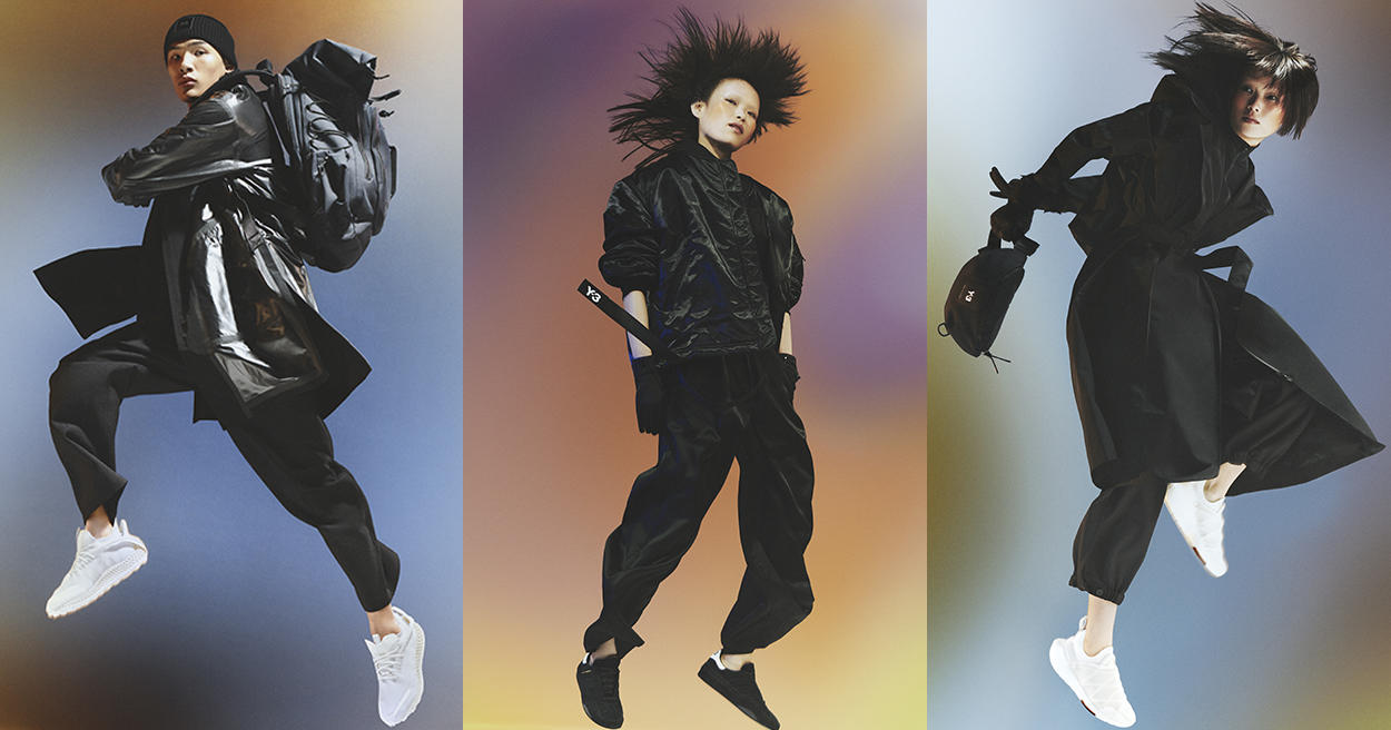 Adidas Y-3 秋冬全新系列正式發布，頂奢運動潮流風格喚起橙色回憶