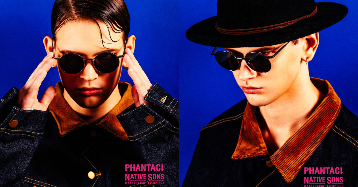 藏身原創眼鏡裡的復古工藝，PHANTACi X NATIVE SONS 重現黑色幽默！