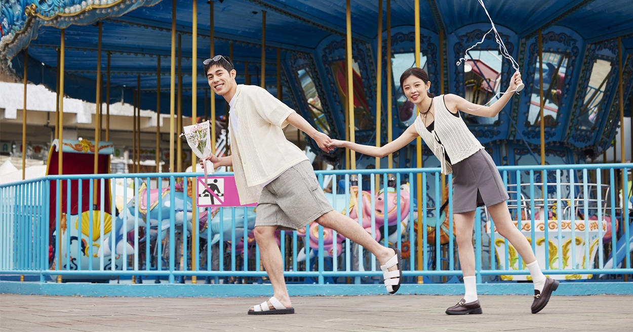 詹懷雲、詹子萱甜蜜演繹 GU 夏季「情侶穿搭」三大提案