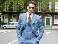 2014年最新倫敦男裝周，圖解「GQ街拍男」潮穿搭！