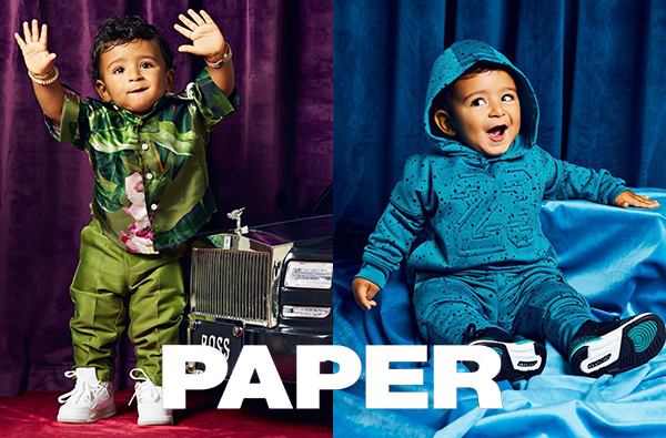 「最年輕的封面人物」DJ Khaled兒子登上《PAPER》雜誌，可愛模樣萌翻網友！