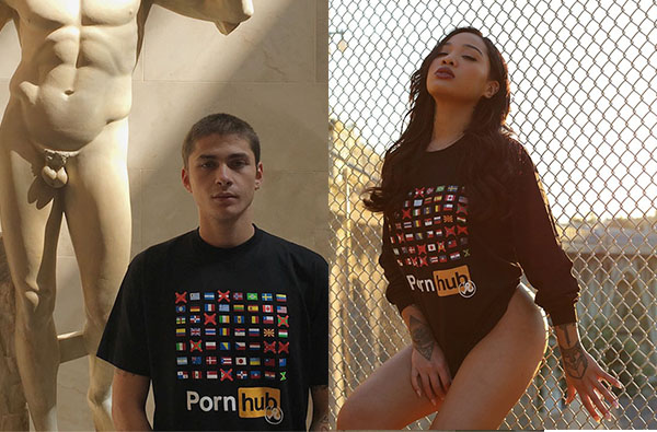 老司機著用！美成人網站 Pornhub 跨界聯名推出系列「潮到出水」服飾