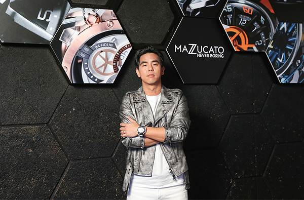 新銳腕表品牌Mazzucato「跳脫框架，翻轉錶面」 新科人父柯有倫帥氣演繹
