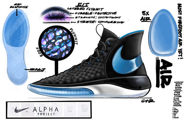 全新Nike AlphaDunk籃球鞋：升級Zoom Air氣墊融合Flyknit優秀科技元素