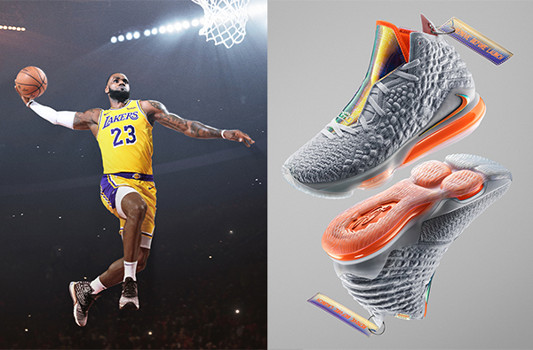 Nike發佈LeBron James第17代籃球戰靴「LEBRON 17」球鞋解析五件事