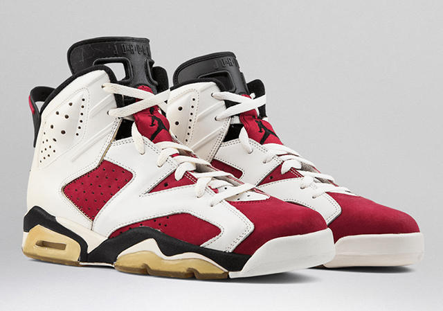 jordan 6's red