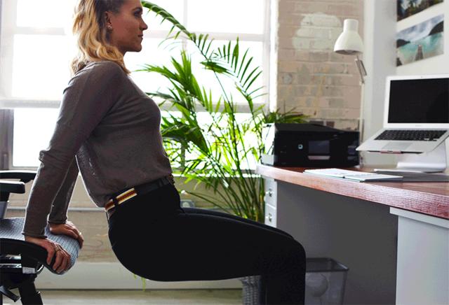 久坐辦公室腰酸背痛?5種辦公室健身動作,讓你忙裡偷閒身體好