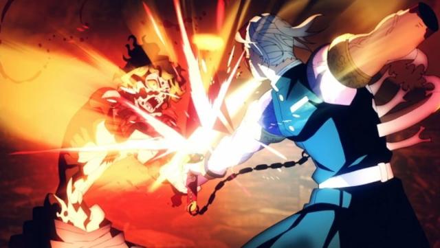 音柱大戰妓夫太郎真的太帥,一定要自己看動畫才能感受!