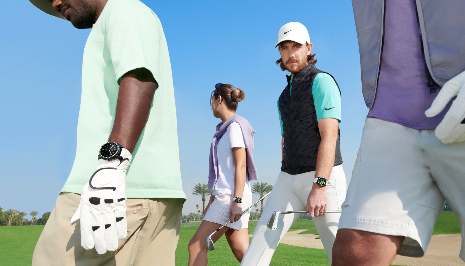 TAG Heuer presents the new CONNECTED CALIBRE E4 smart watch golf special edition