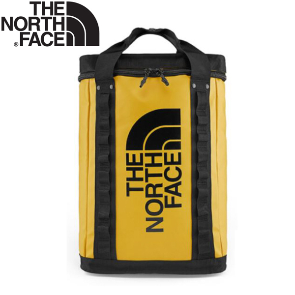 The North Face 北面男女款黃色舒適耐用休閒後背包，建議售價 4,880元。