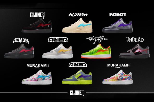 NFT實體化！RTFKT X NIKE攜手村上隆將發佈10款《CloneX》Air Force 1