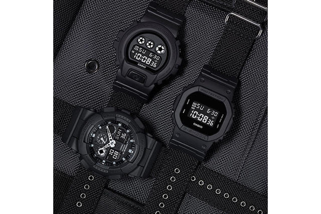 Military g shock on sale black