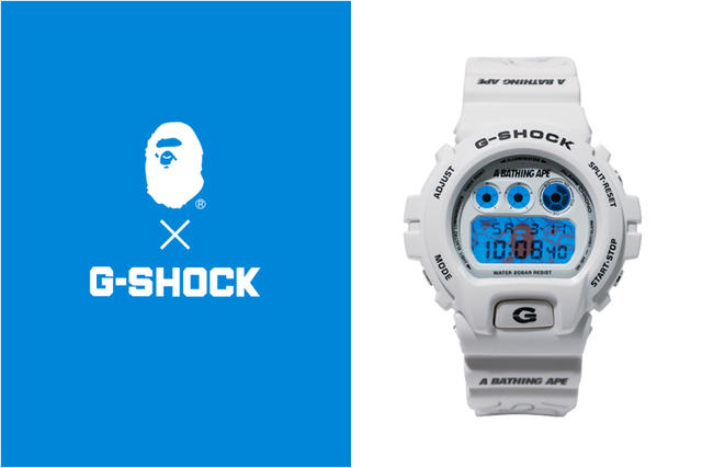 白猿雪怪出沒！BAPE x G-SHOCK「DW-6900」聯名錶款正式現身