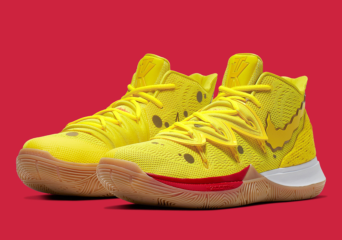 spongebob kyrie irving shoe